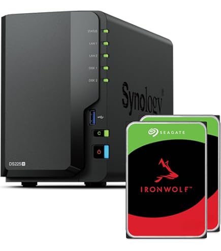 Synology NAS DS225+ Intel 4コアCeleron DiskStation DS225+ | Synology Inc.